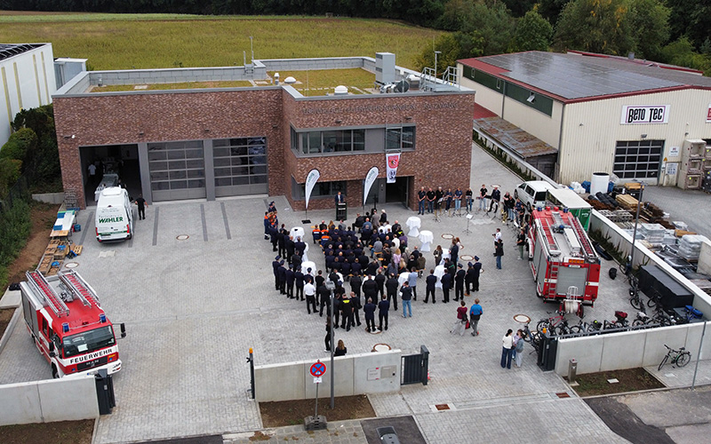Neues Feuerwehrgerätehaus in Katzwang eingeweiht