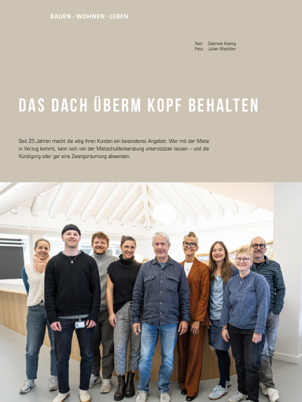 Das Dach überm Kopf behalten
