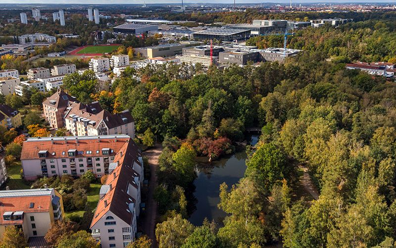 Die blaue Oase im Herzen von Langwasser